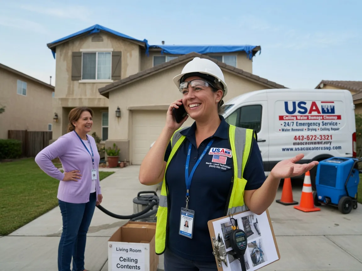 Ceiling Water Damage Restoration Loop, TX FAQs